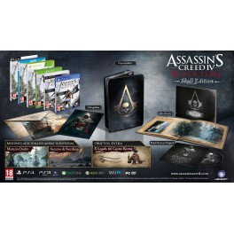 Assasins Creed 4 Black Flag Skull Edition - Wii U