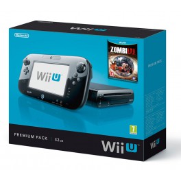 Consola Wii U Negra Pack Premium + ZombiU