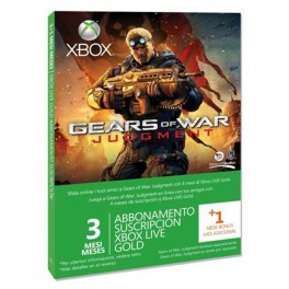 Xbox Live Gold 3 meses + 1 mes Edición Gear