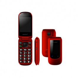 Telefono Sunstech CELT20 Rojo